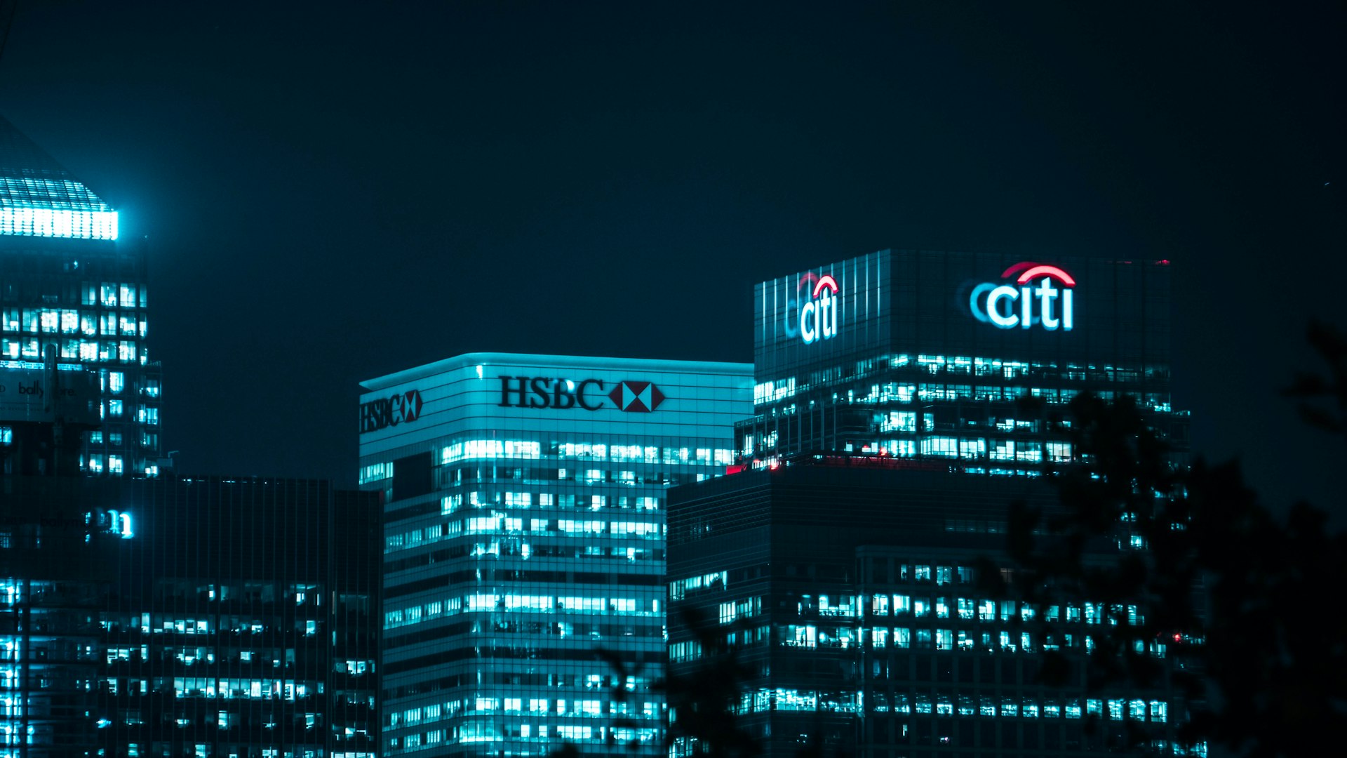 Modern bank architecture representing regulated financial services on a governed Decision Execution Layer.